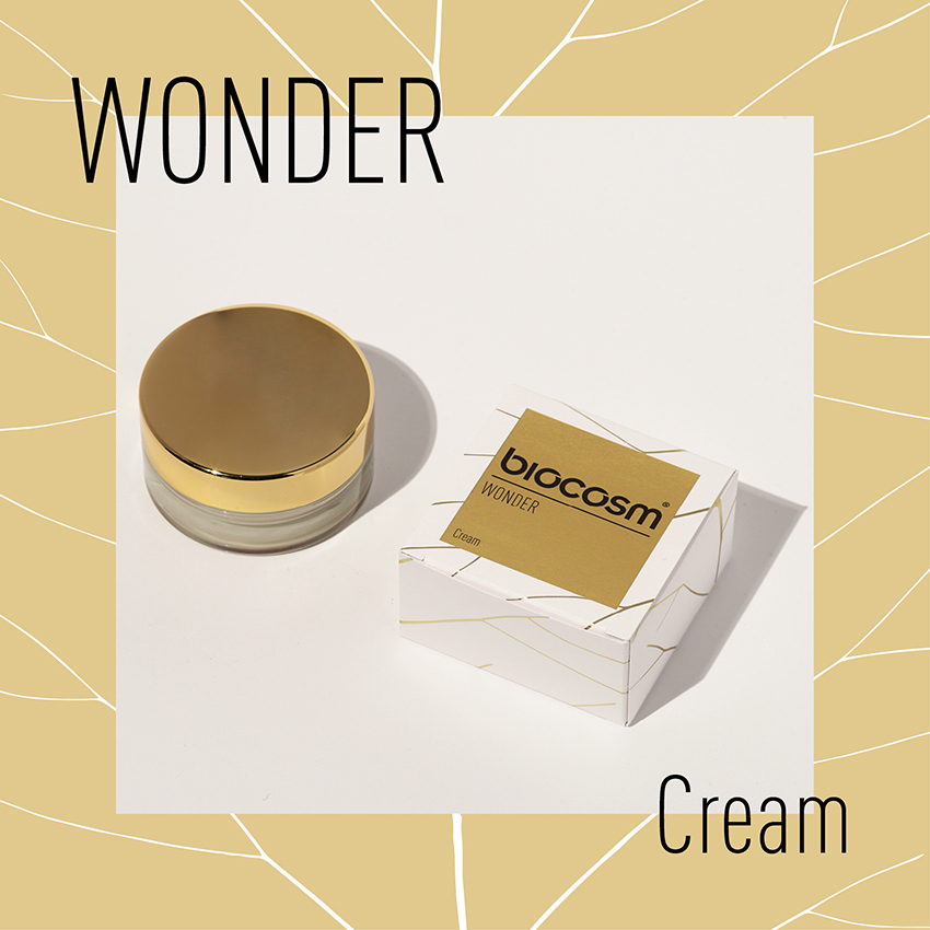 Wonder Cream: esclusiva crema viso indicata per pelli mature e sensibili. Contiene estratto di Zafferano da agricoltura biologica.